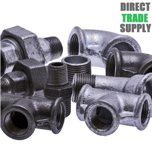 Black malleable iron - malleable, fittings