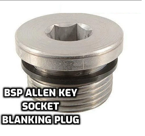 Hydraulic male bsp - hydraulic, allen