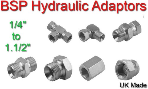 Hydraulic fittings bspp male - hydraulic,