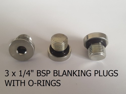 Bsp blanking plugs - 3, x