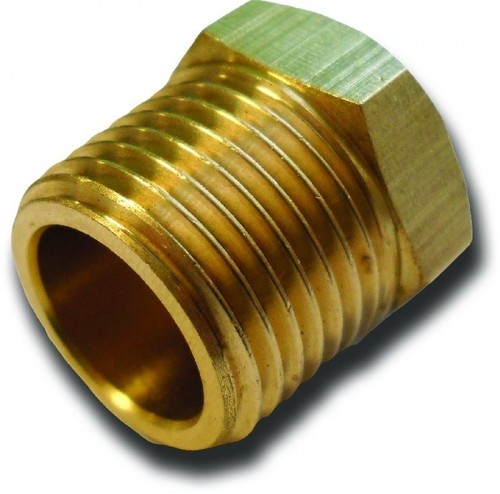 Bsp male brass plug adaptor - bsp,