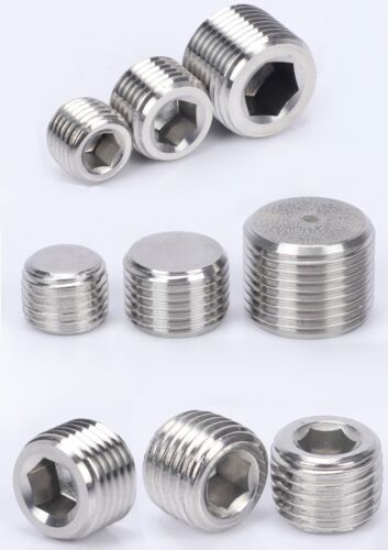 Brass internal hex - brass, male