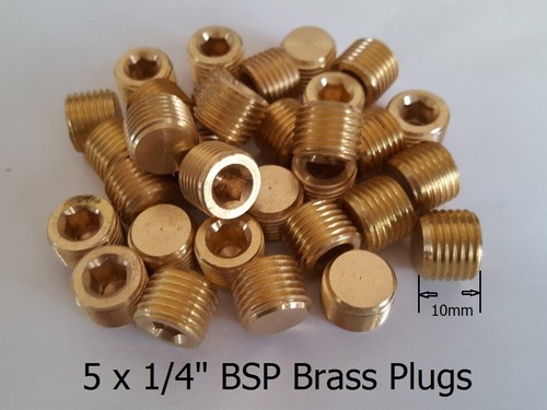 Bsp brass blanking - blanking, plugs