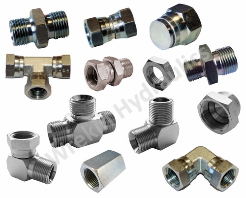 Hydraulic adaptor fitting - hydraulic,